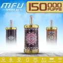 MFU SHISHA X3 150k PUFFS DISPOSABLE VAPE