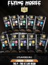 FLYING HORSE 3.8G BLACK EDITION 2 FLAVORS IN 1 DISPOSABLE