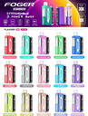 FOGER SWITCH PRO KIT 30000 PUFFS 5% DISPOSABLE BOX OF 5
