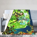 FLEECE THROW ART BLANKET
