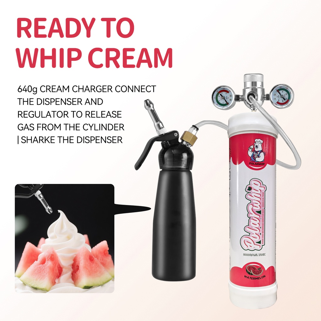 POLAR WHIP CREAM CHARGER 3000G NITROUS OXIDE
