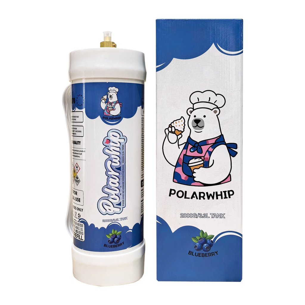 POLAR WHIP CREAM CHARGER 2000G NITROUS OXIDE