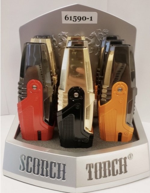 SCORCH TORCH LIGHTER #61590 BOX OF 9