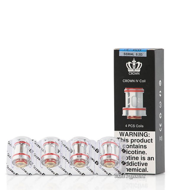 UWELL CROWN IV COIL SS904L 0.2OHM 4CT