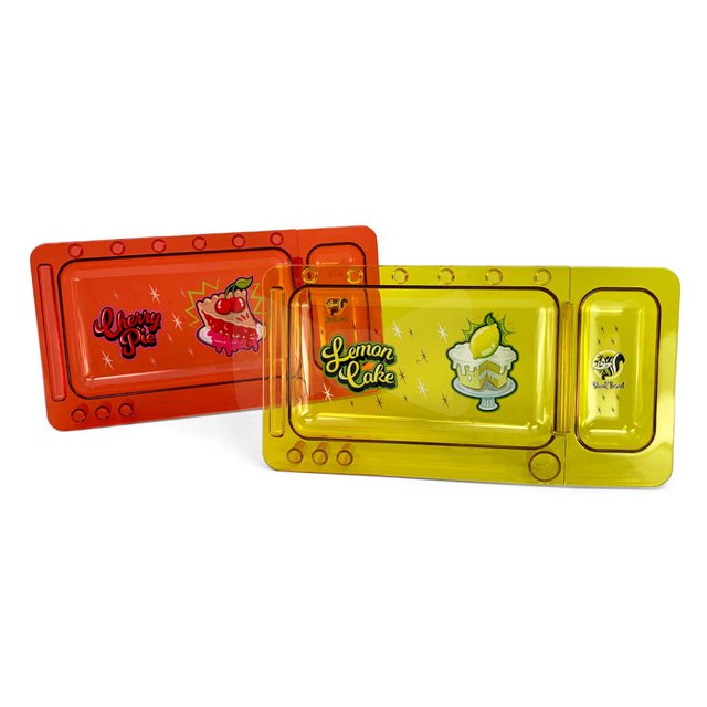 SKUNK BRAND TRAY LEMON CAKE MEDIUM WITH COVER