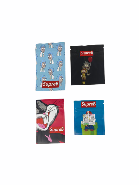 SUPREB SMELL PROOF BAGS 8.7W x 10H 50CT