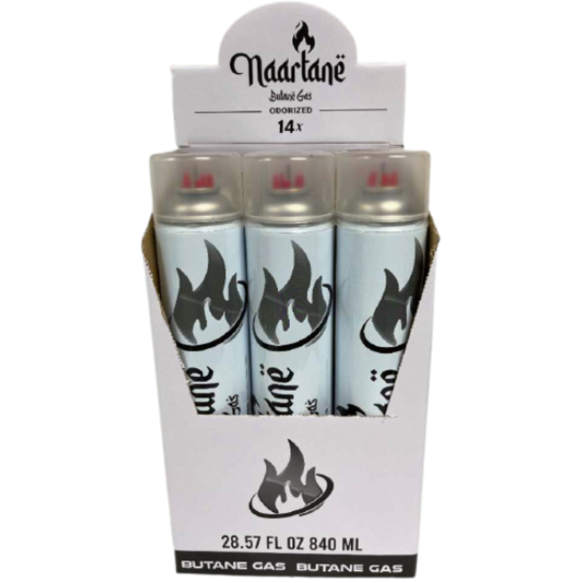 NAARTANE ULTRA REFINED BUTANE GAS 14X 840ML BOX OF 6
