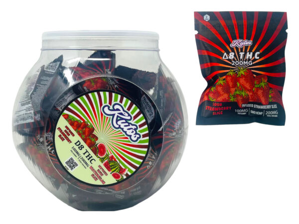 KUTOS WILD BLEND 200MG THCA+THCP+HHC GUMMIES JAR 40CT