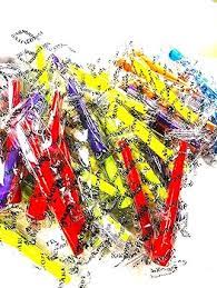LEONARA HOOKAH LONG FUNNEL TIPS 50CT BAG