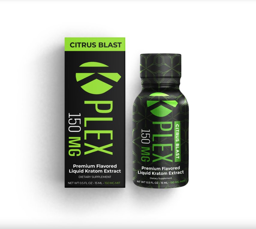 K PLEX KRATOM EXTRACT SHOTS CITRUS BLAST 150MG MIT 12CT