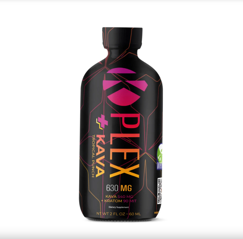 K PLEX+KAVA KRATOM EXTRACT SHOTS TROPICAL PUNCH 630MG MIT 12CT