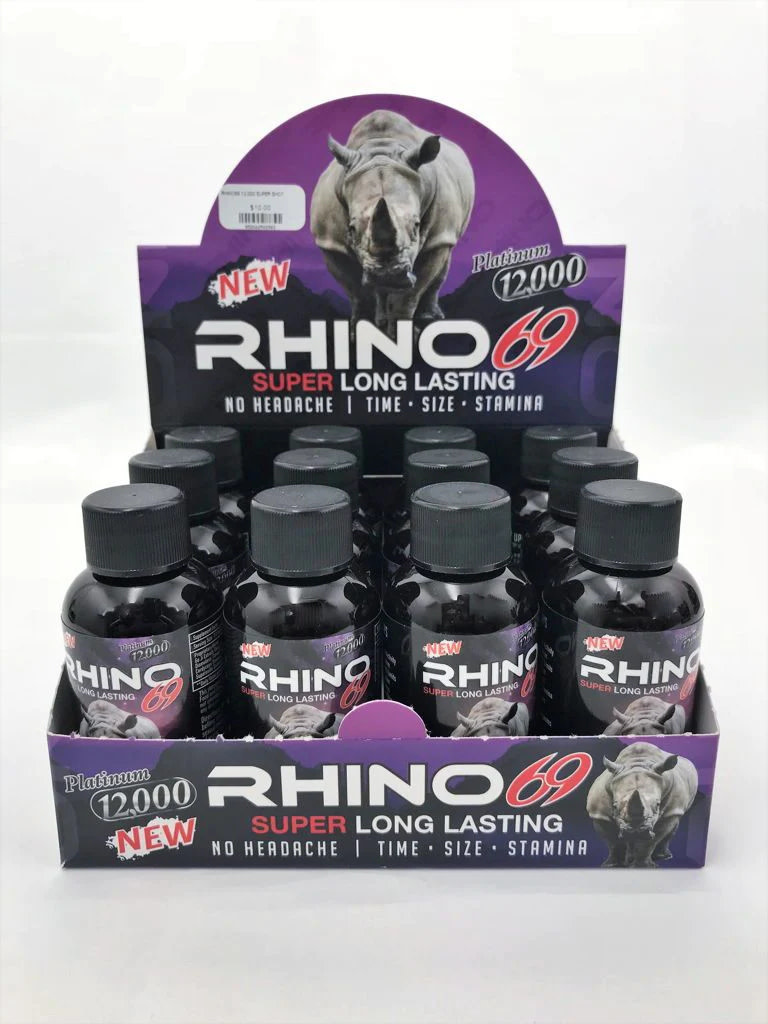 RHINO 69 MALE ENHANCEMENT SHOT 12CT