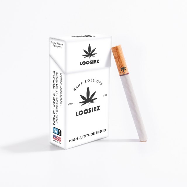 LOOSIEZ HEMP ROLL-UPS CIGARS BOX OF 10