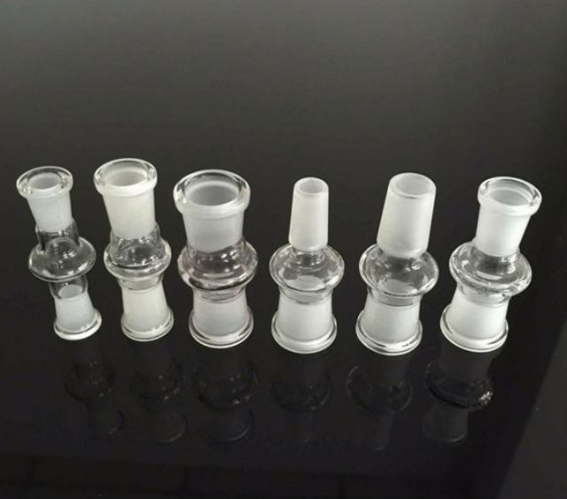 GLASS JOINTS ADAPTERS ASSORTED SIZES AND STYLES