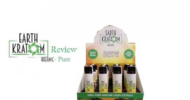 EARTH KRATOM ORGANIC KRATOM EXTRACT OIL RED BALI BOX OF 12
