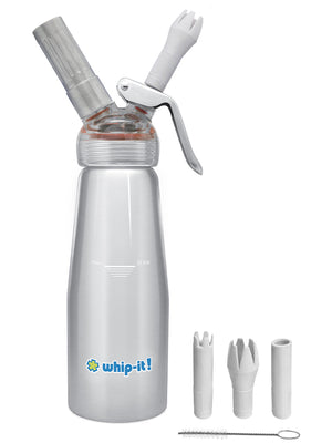 WHIP IT STERLING CREAM DISPENSER 0.5 LITER / 500ML SILVER