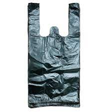 BD DOLPHIN 1/10 (8X4X16) SMALL T-SHIRT BLACK BAGS XHD TS180A 1300CT