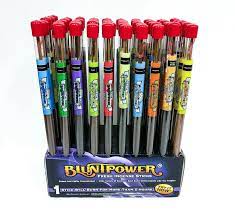 BLUNTPOWER 17" LONG INCENSE STICKS 6CT A PACK DISPLAY OF 50