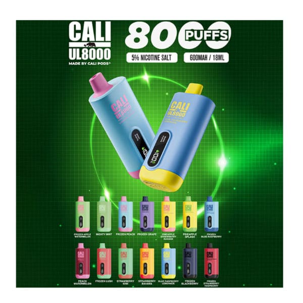 CALI UL8000 5% DISPOSABLE BOX OF 6
