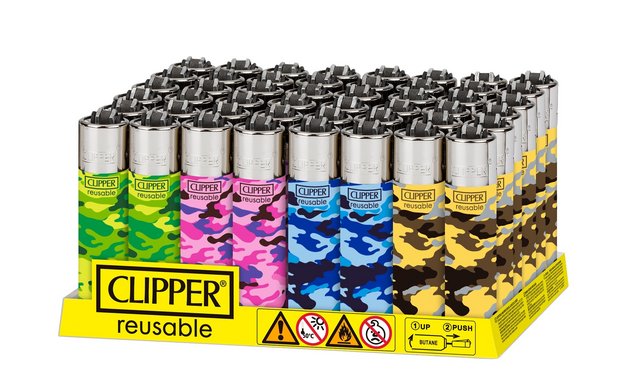 CLIPPER LIGHTERS BOX OF 48CT