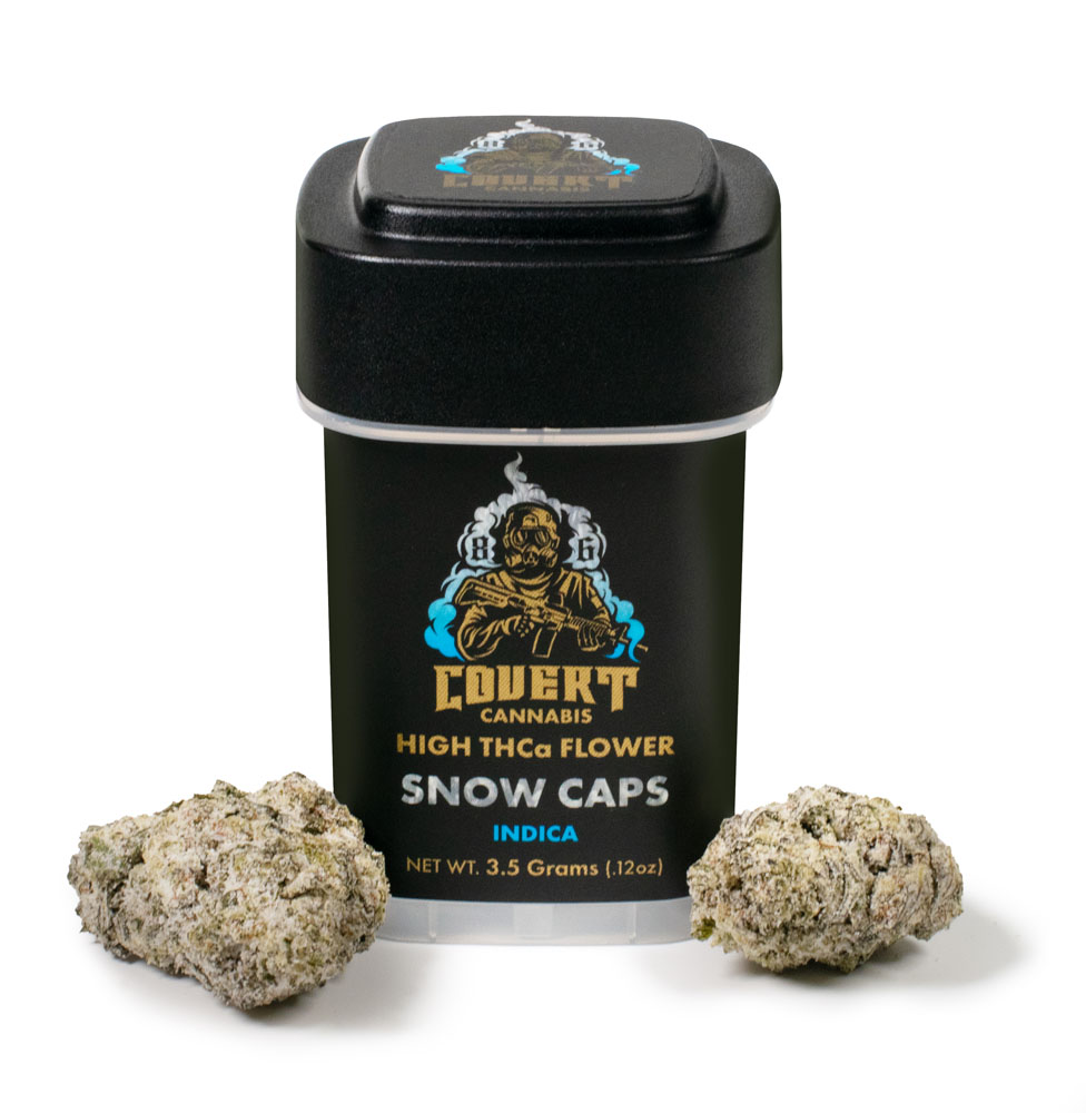 COVERT HIGH THCA SNOW CAPS FLOWER 3.5G