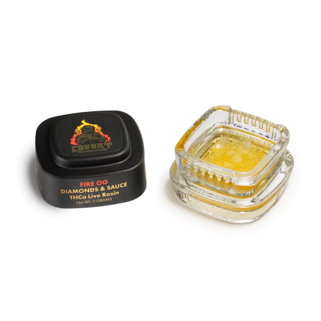 COVERT THCA LIVE ROSIN DIAMONDS & SAUCE 2G