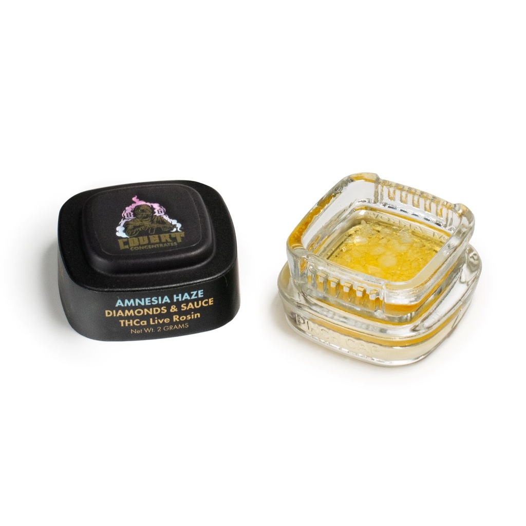 COVERT THCA LIVE ROSIN DIAMONDS & SAUCE 2G