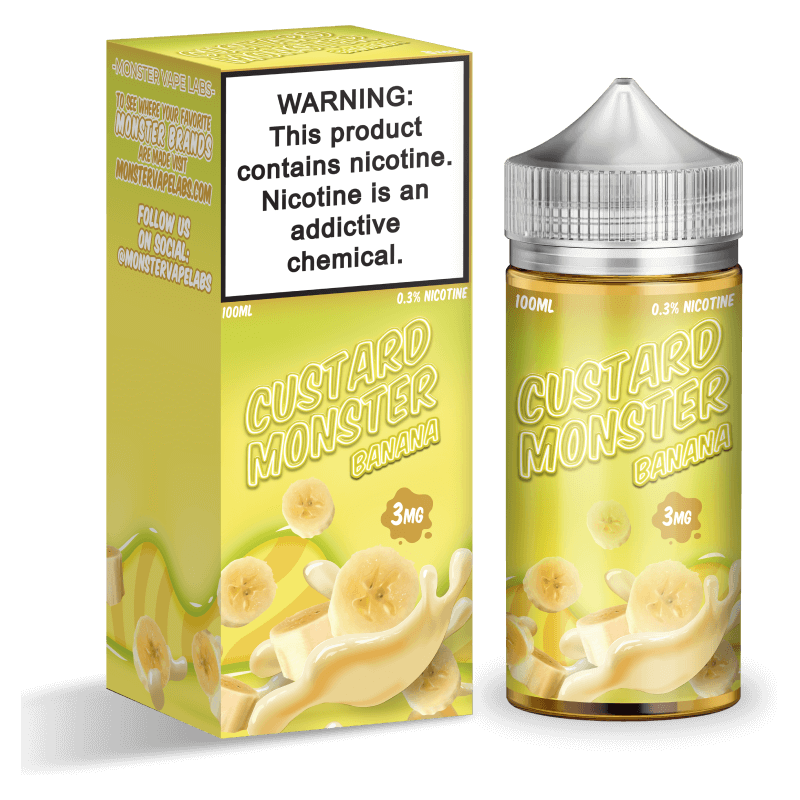 CUSTARD MONSTER SYNTHETIC NICOTINE 100ML