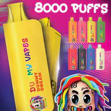 DUMMY VAPES 5% DISPOSABLE 8000 PUFFS BOX OF 5