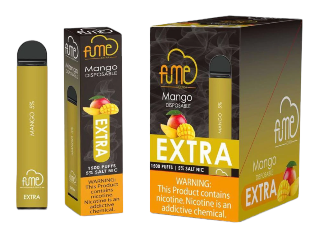 FUME EXTRA (QRJOY) 5% DISPOSABLE BOX OF 10