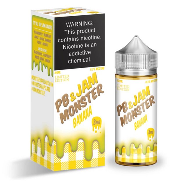 PB & JAM MONSTER SYNTHETIC NICOTINE 100ML