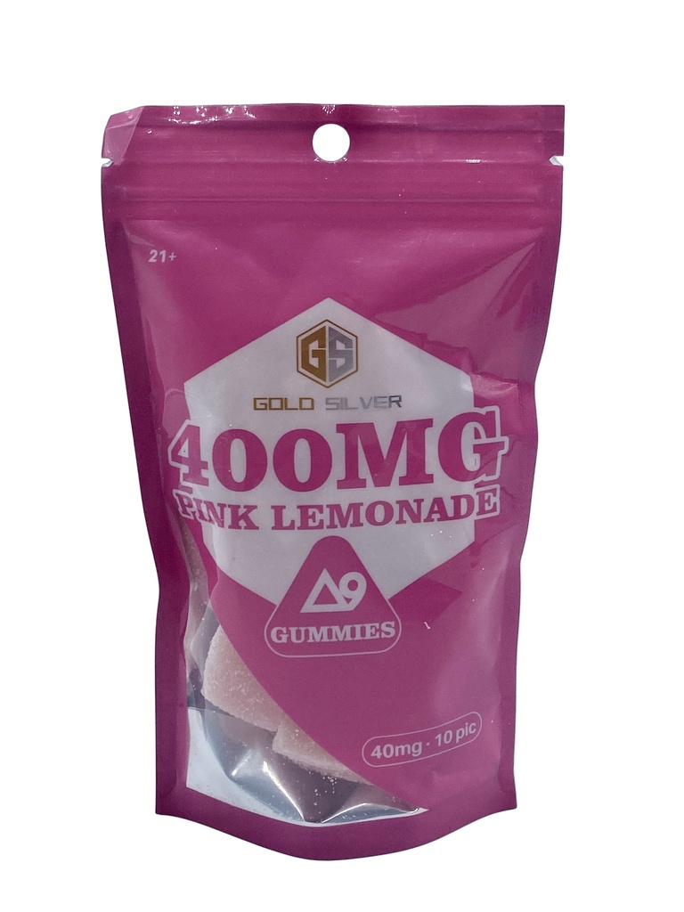 GOLD SILVER 400MG D9 GUMMIES