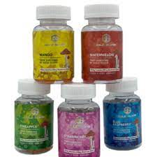 GOLD SILVER 5000MG THCA GUMMIES JAR