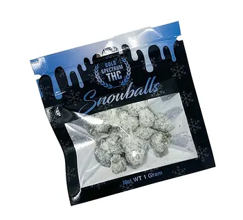 GOLD SPECTRUM THCA SNOWBALL FLOWER 1G JAR 28CT