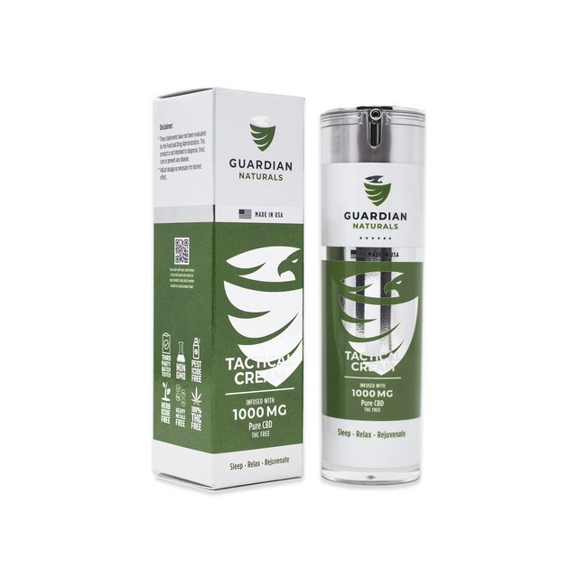 GUARDIAN NATURALS CBD TACTICAL CREAM