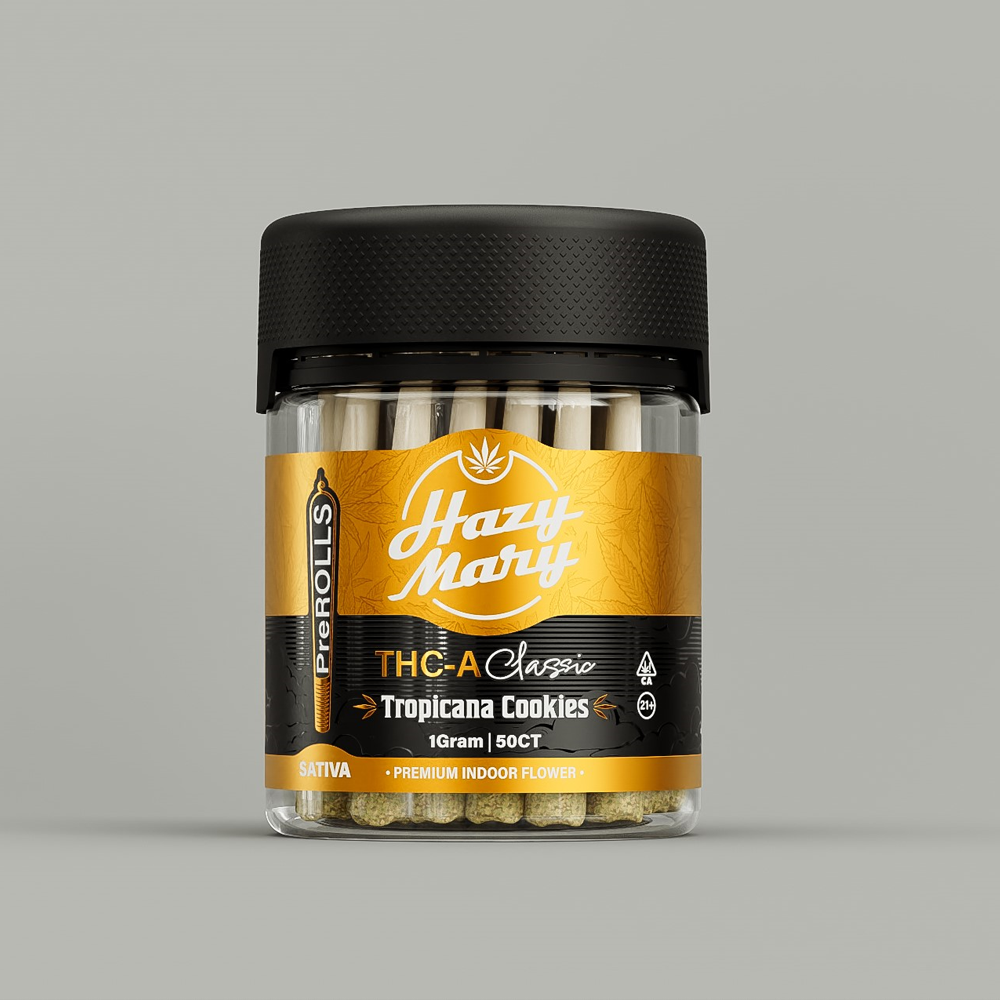 HAZY MARY THCA CLASSIC 1G PRE-ROLL 50CT