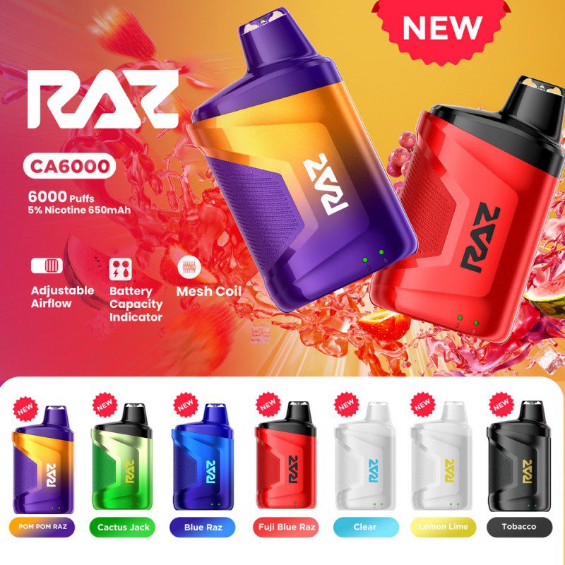 RAZ CA6000 5% DISPOSABLE BOX OF 10