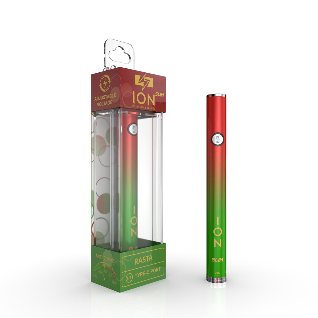 ION BATTERY 510 THREAD 1100MAH DUAL CHARGE