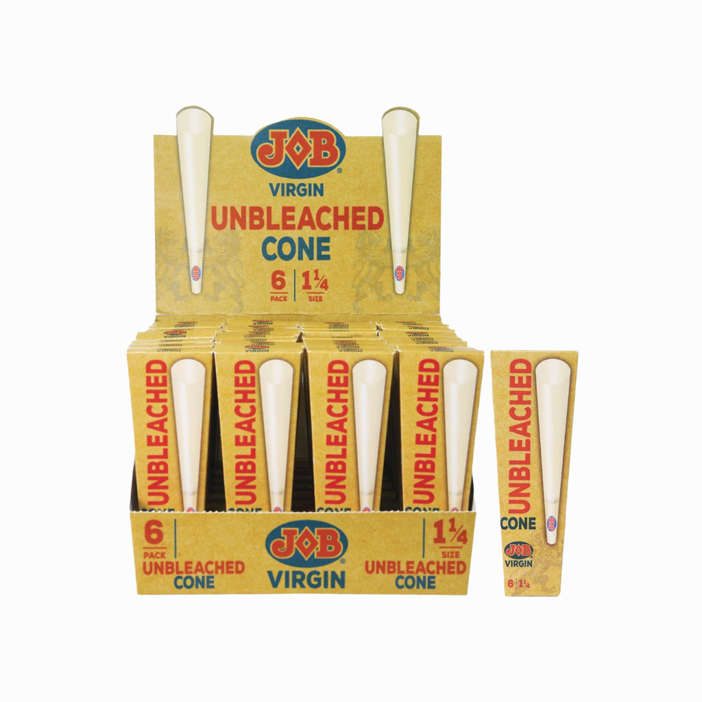 JOB VIRGIN UNBLEACHED CONE BOX OF 32