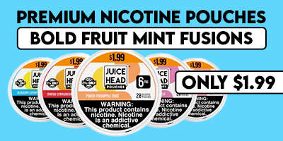 JUICE HEAD Pre-Priced NICOTINE POUCHES 5CT
