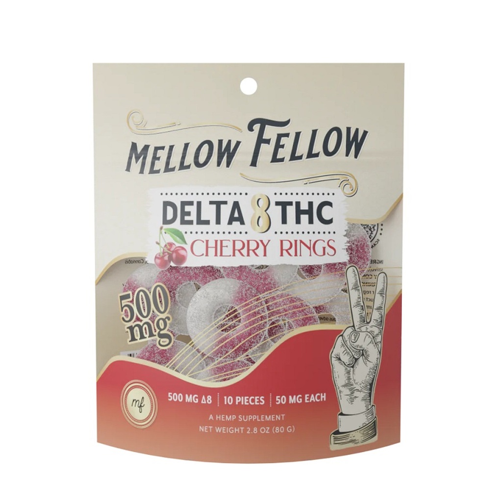 MELLOW FELLOW 500MG DELTA 8 GUMMIES