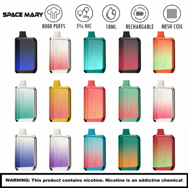 SPACE MARY SM8000 5% DISPOSABLE BOX OF 10