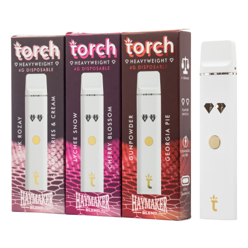 TORCH HEAVYWEIGHT 4000MG HAYMAKER BLEND DISPOSABLES