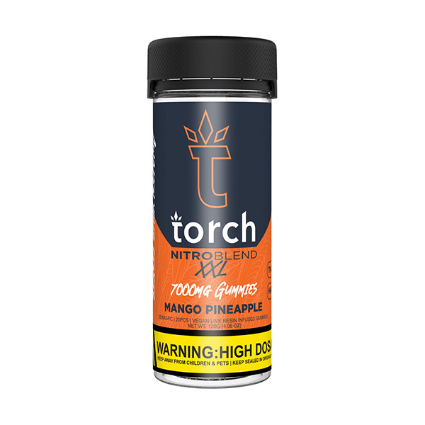 TORCH NITRO BLEND XXL 7000MG THCP+HHCP GUMMIES 20CT JAR