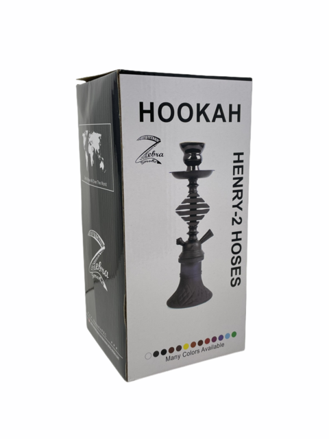 ZEBRA HENRY 2 HOSE HOOKAH