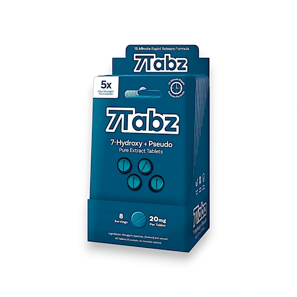 7TABZ 7-HYDROXY + PSEUDO 20MG 4CT
