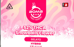 BOMB BAR THCA DAIMOND INFUSED FLOWER 2OZ