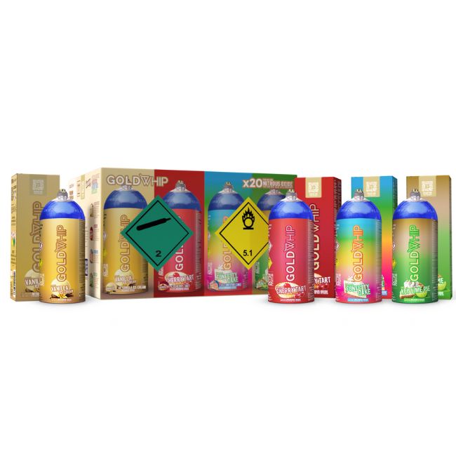 GOLD WHIP MINI MAXED DESSERT FLAVORS 200G