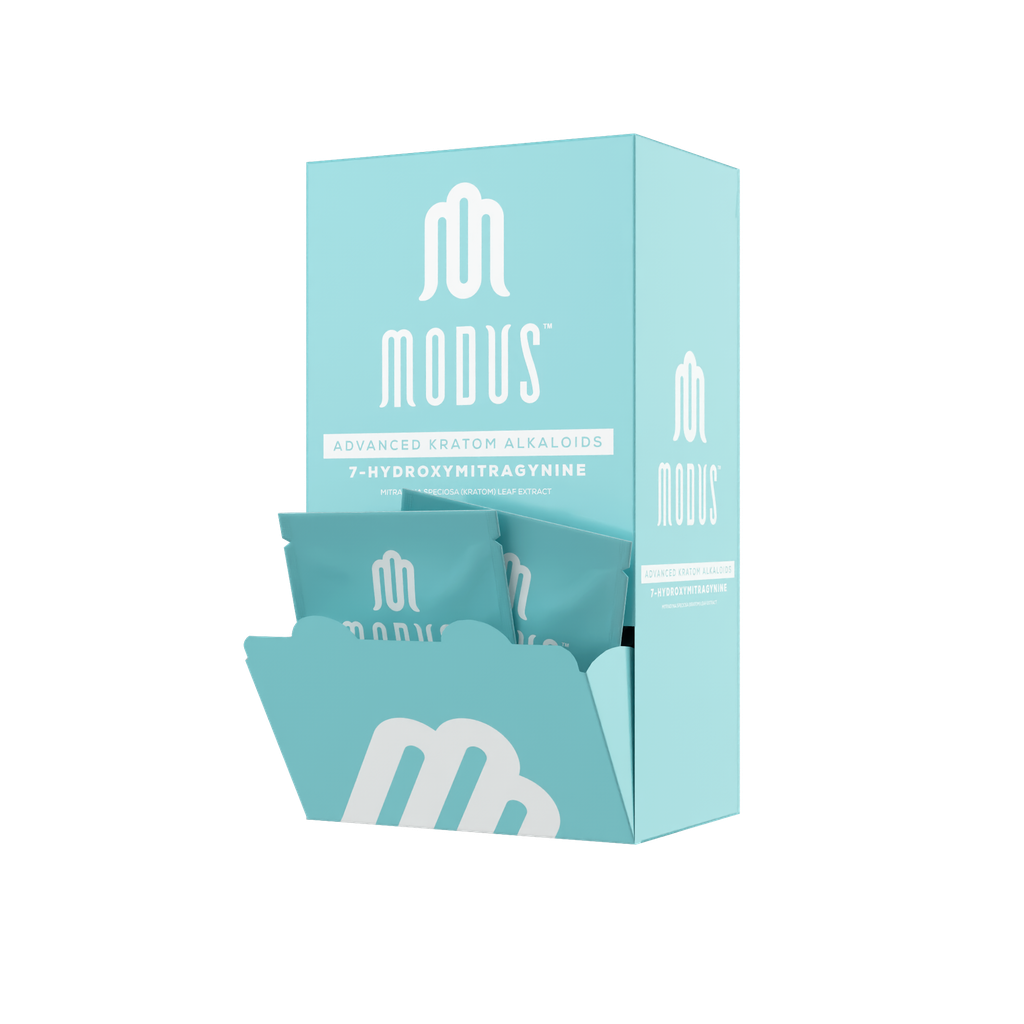 MODUS 7-HYDROXYMITRAGYNINE KRATOM 2CT PILLS 10MG BOX OF 25