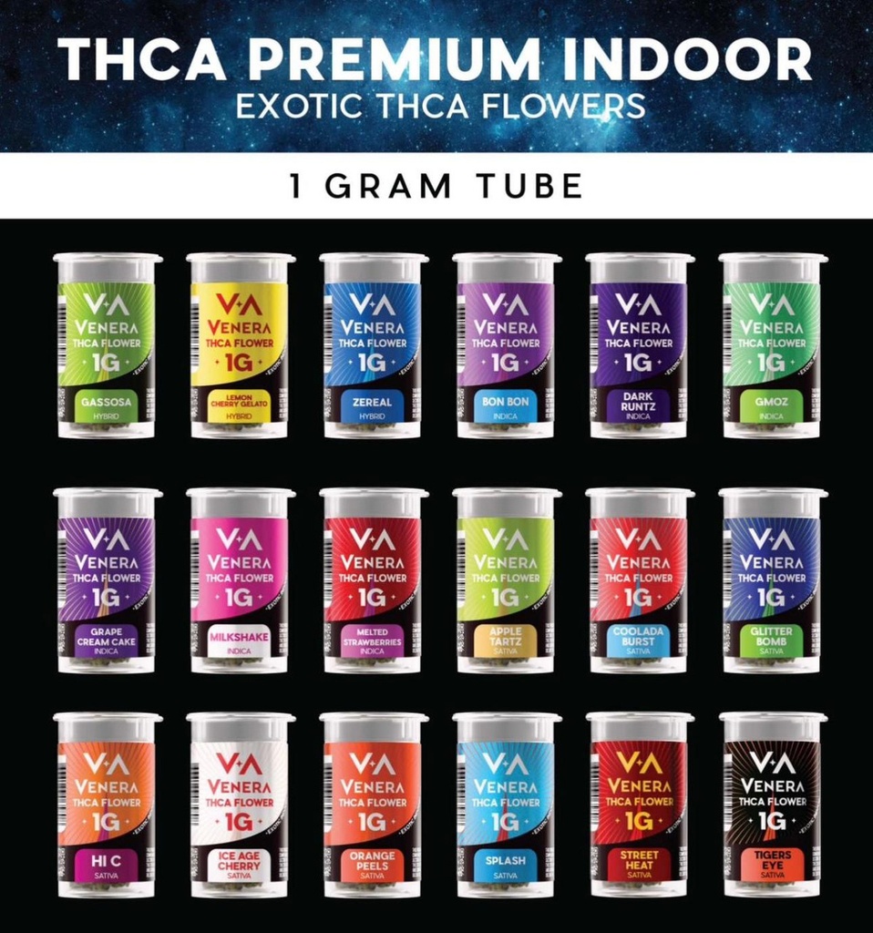 VENERA EXOTIC THCA 1G FLOWER 28CT